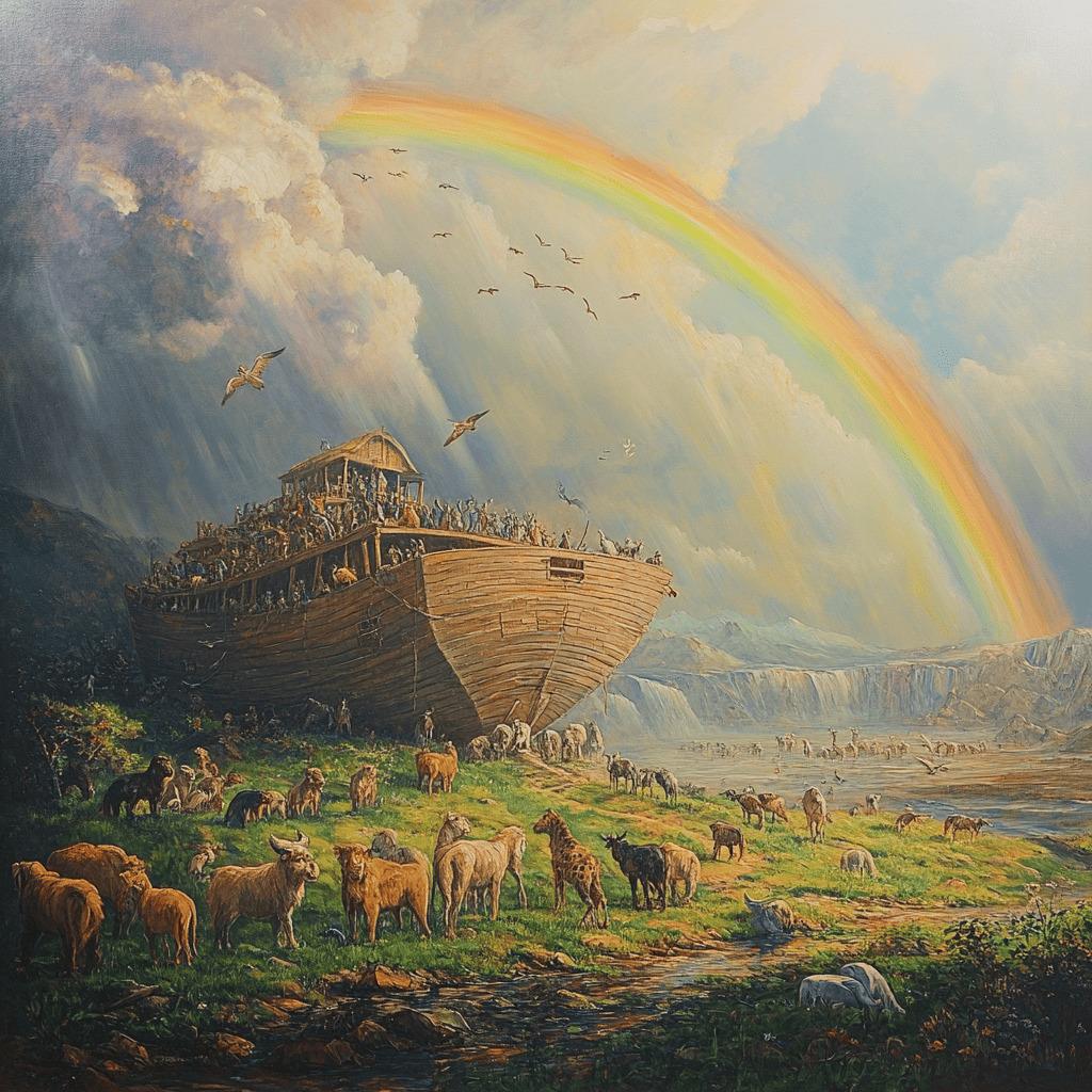 História de Noé para Crianças – Tema Completo para Culto Infantil