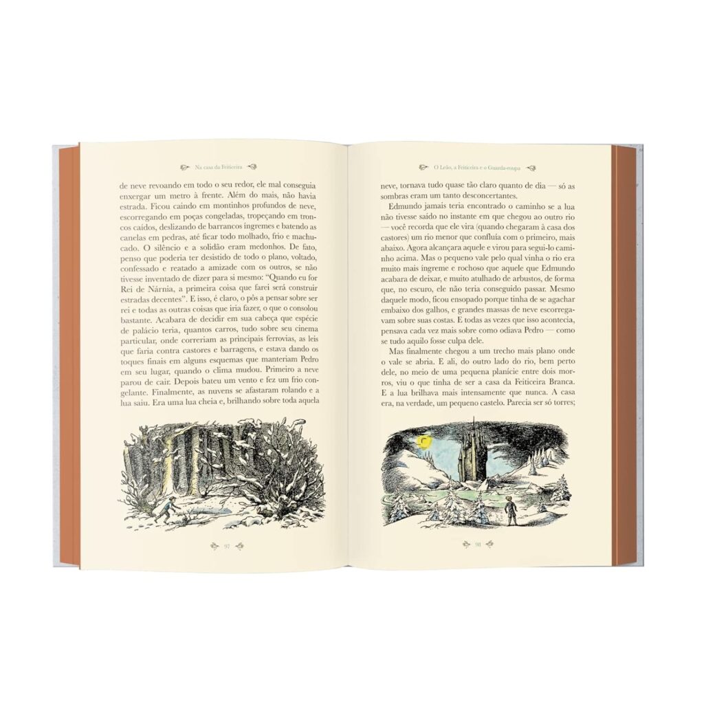 Páginas de livro com imagens infantis