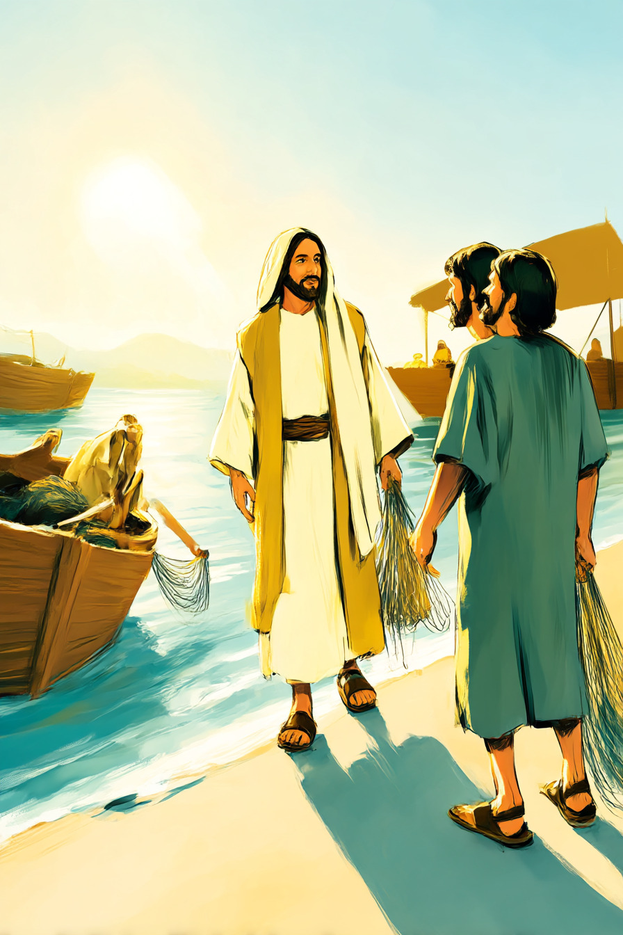 Jesus Escolhe Seus Amigos (Marcos 1:14-45 e 2:13-17)