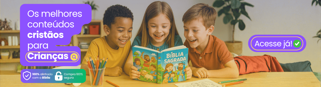 Crianças lendo a Bíblia