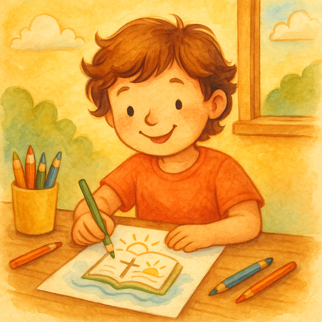 Atividades de férias para imprimir e ensinar teologia básica às crianças