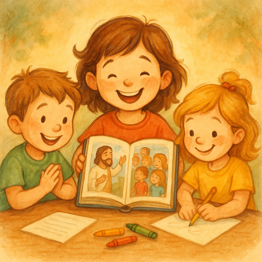 Atividades para culto infantil envolvendo histórias do Antigo Testamento