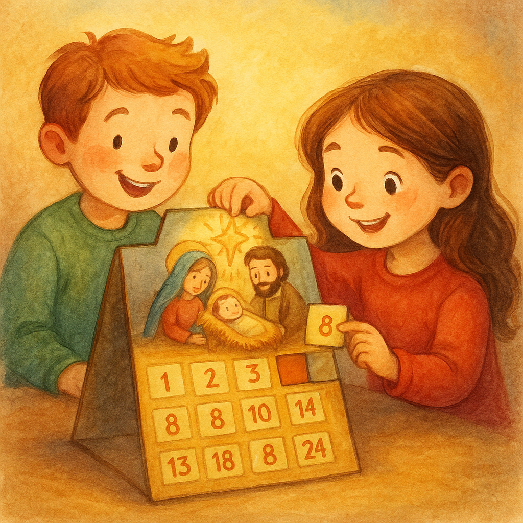 calendário do advento cristão: o que é e como usá-lo para ensinar sobre o Natal