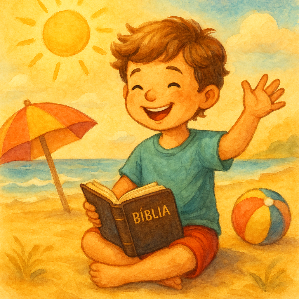 Como ensinar sobre o verão à luz da Bíblia no culto infantil