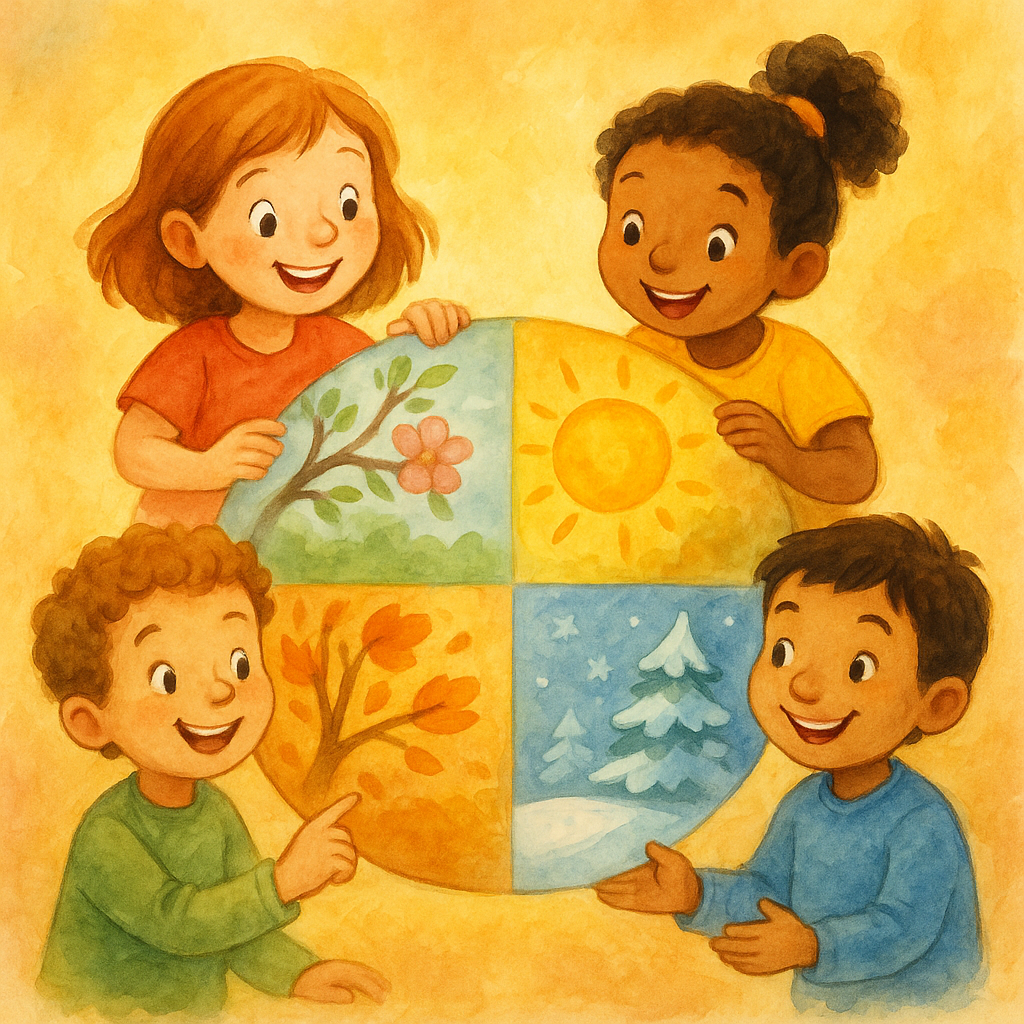 Como explicar a criação das estações para crianças usando Gênesis