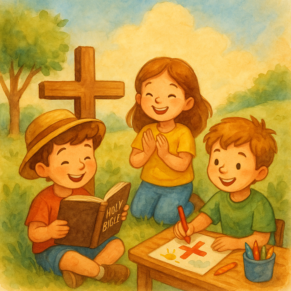 Dicas de atividades de férias cristãs para crianças