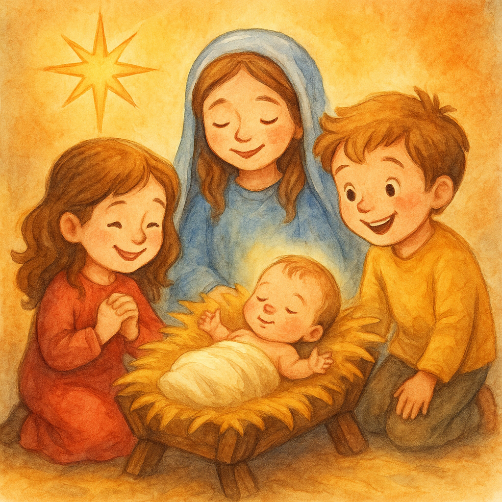 História do natal: como ensinar às crianças o verdadeiro significado