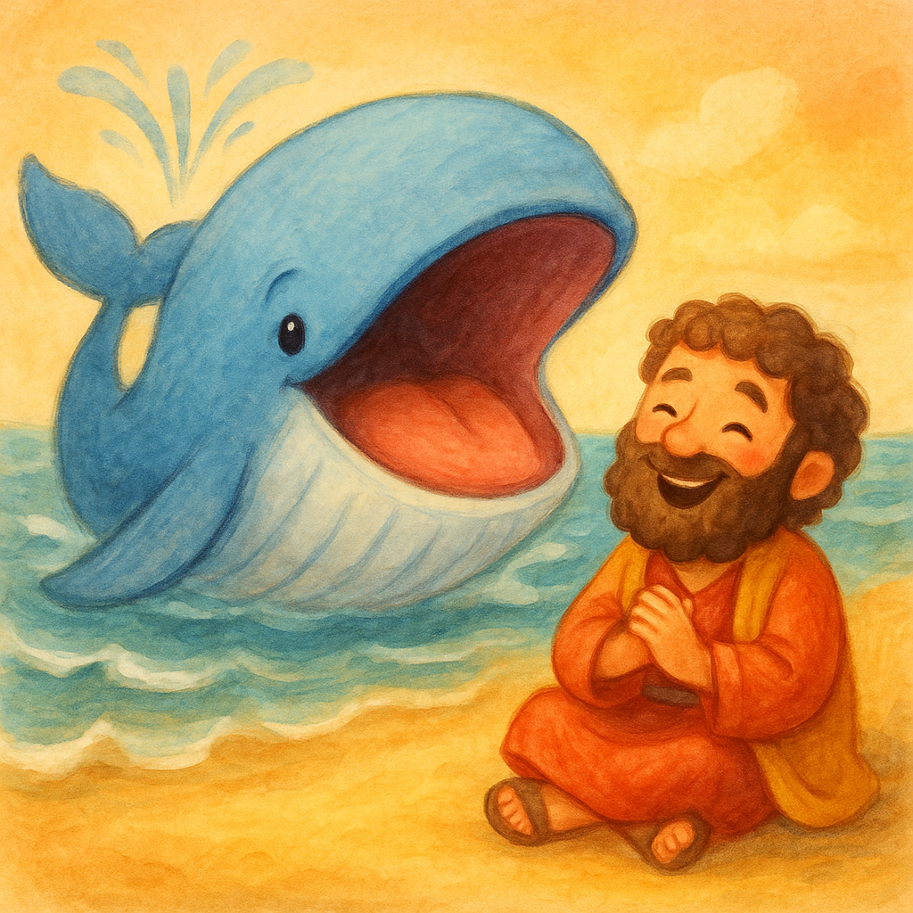 Jonas e a baleia: lições bíblicas para ensinar crianças sobre obediência
