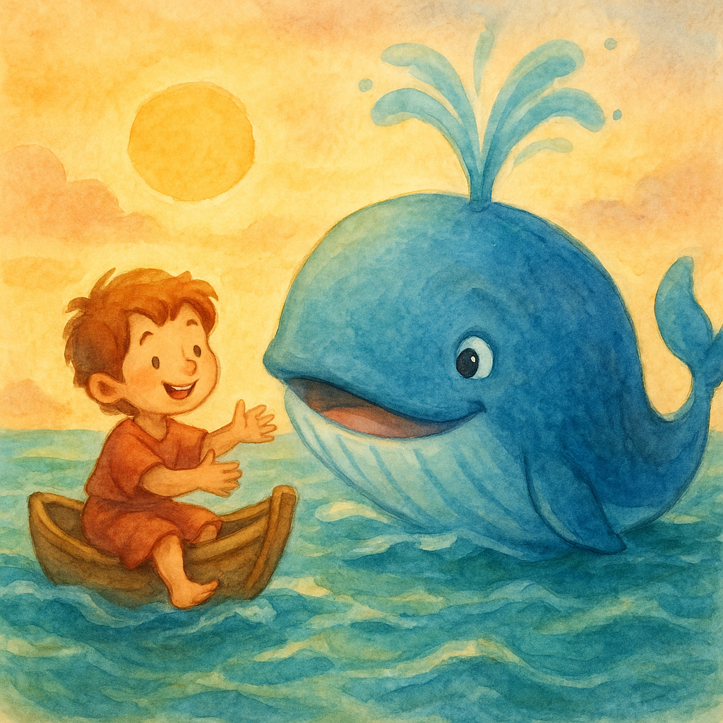 Jonas e a baleia na teologia infantil: como explicar temas profundos de forma simples
