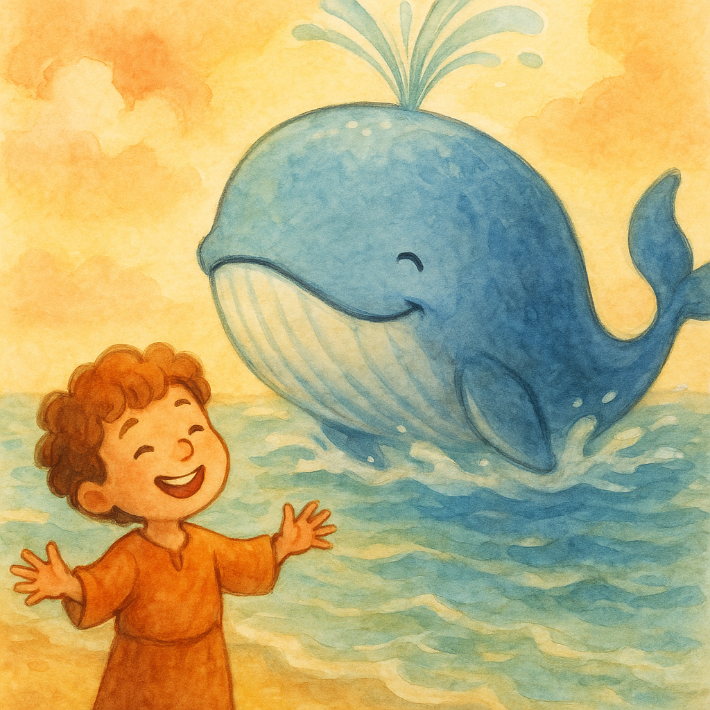 Jonas e a baleia versículo: explorando a mensagem principal da história com as crianças