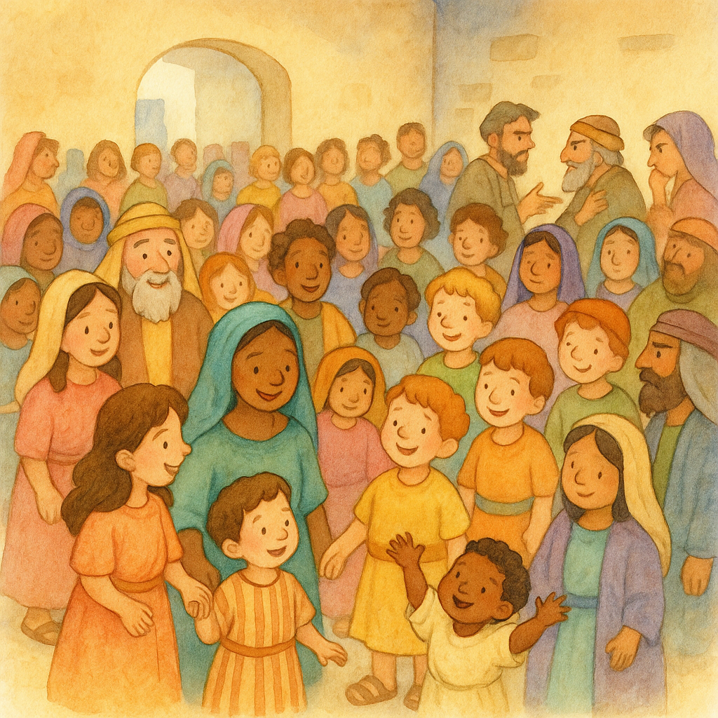 Atos capítulo 6: como ensinar sobre servir com alegria no culto infantil