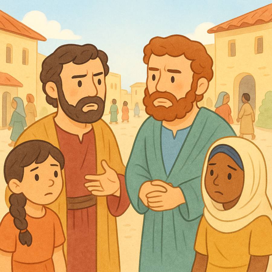 Paulo e Barnabé discutem uma grande dúvida