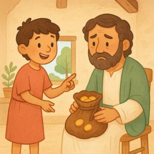 O filho pede sua herança ao pai