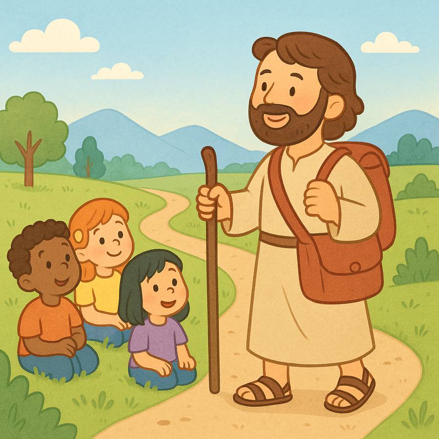 Paulo inicia sua jornada para pregar sobre Jesus